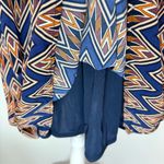 Modcloth Yellow Star Geo Zigzag Sleeveless Dress Size Medium NEW Photo 8