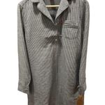 Levi's NWT  For Target Woven Striped Sleepshirt Pajama Nightgown Photo 0