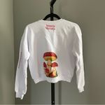 WeedGreen Amanita Muscaria Mushroom Printed Graphic Sweater Size Large Red Photo 1