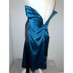 Teeze Me Vintage y2k Tube Top Teal Party Cocktail Mini Dress 5 Photo 12