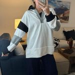 Amazon Collar Pullover Sweatshirt Photo 0