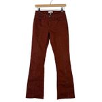Shyanne Studded Flare Stretch Jeans Womens 27 Rust Brown Western Boho Y2K Rodeo Photo 1