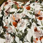 Coco Cabana Cabaña Floral Wide Leg Palazzo Cropped Pants Pull On Vacation Resort Photo 9