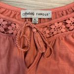 Absolutely Famous  Size XL Boho Style blouse with Peplum Bottom P=20 L=24 Photo 3