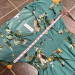 Baltic Born NEW  Birdie Maxi Long Dress Short Sleeve Eucalyptus Floral Large L Photo 9