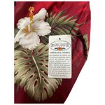 New Pacific Legend Tropical Hibiscus Monstera Hawaiian Tank Maxi Dress Red XL Photo 5