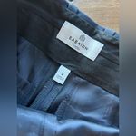 Aritzia Babaton New Agency Mirror Crepe Navy Pants 4 Photo 8