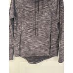 Athleta Space Dye Cowl Neck Hoodie Sweatshirt Pockets Womens Size Small Photo 1