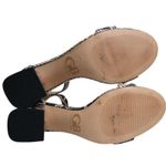 Gianni Bini Women's 8M Block Party Snakeskin Leather Sandal Photo 8