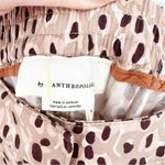 Anthropologie  Animal Print Pleat Front Wide‎ Leg Crop Pants XL Photo 4