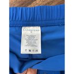 Lands' End  Women's Blue Snap Front Pockets Elastic Waistband Shorts Size 10 Photo 1