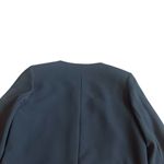 Sandro  Cropped Length Zip-Down Blazer Jacket Office Professional Size 36 Small Photo 6