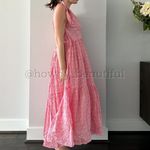 HATCH The Iona Dress Ruby Wildflower Pink Photo 8