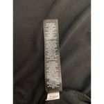 Chico's  0 Travelers Faux Leather Mix Vest Womens S 4 Snap Zip Pocket Slinky Black Photo 12