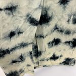 ZARA  Batik Green Blue Tie Dye Crinkle Midi Sirt Size Small Photo 5