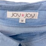 Joy Joy  Chambray Off the Shoulder Top Photo 3