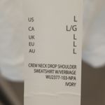 Rae Dunn ππ Wifey Graphic Sweatshirt White L NWT Photo 4