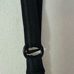 Nike Women's Black Sports Bra with White Logo Photo 5