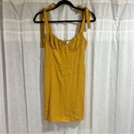 Wilfred Cammy Dress - Mustard Yellow Photo 3