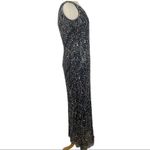 PISARRO NIGHTS Sequin & Bead Sleeveless Gown size 4 Photo 9