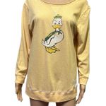 The Original Retro Brand  Yellow Puddles Oregon Ducks 3 Quarter Sleeve Tee Large Photo 6