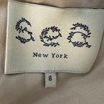 Sea New York Full Lace Front Zip Sleeveless Dress Size 8 Open Back Mini Dress Black Photo 4