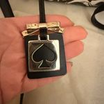 Kate Spade Black and White Floral Satchel Photo 5