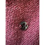 Lululemon Call Me Cozy Wrap One‎ Size Heathered Deep Rouge Pima Cotton Sweater Red Photo 4