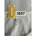 Womans. D & Co Essentials 1 X Short Sleeve Peekaboo T Shirt White Size 1X Photo 2