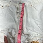 Levi's Levi’s 501 denim shorts distressed vintage 90’s white high waiste short Photo 6