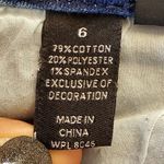 Style & Co Premium Jeweled Blue Boot Cut Jeans Size 6 Photo 11