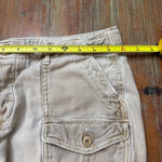 American Eagle Outfitters Beige Cargo Mini Skirt size 10 Vintage Y2K Photo 6
