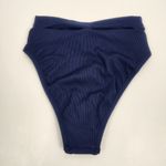 l*space L* Frenchi Bikini Bottom Bitsy Cut in Dark Blue Size XS NWT Photo 2