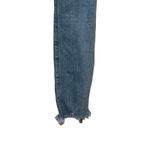 ZARA Womens Jeans Mid-Rise Skinny Ankle Frayed Hem Stone Washed Denim Blue 4 Photo 5
