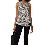 ALC Frank A.L.C Ella Leopard Print Top Blouse Photo 1