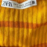 ZARA Striped Halter Top Photo 4