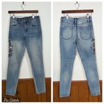 Knox Rose Super Cute Embroidered Skinny Jeans! Photo 1