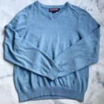 Vineyard Vines Pale Blue V-Neck Sweater Photo 0