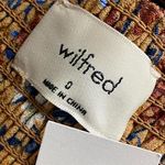 Wilfred Women Sz 0 Brown Floral Terracotta Midi Dress Spaghetti Adjustable Strap Photo 7