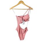 O’Neill Women’s Mizi Metallic Rib Agadir Cut Out One Piece Swimsuit XS Photo 3