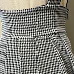Forever 21  junior small black and white suspender dress zips on side adjustable Photo 2