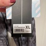 Grey Blue Tie Dye Printed Full Length Active Athleisure Leggings Size XLARGE NWT Gray Photo 4