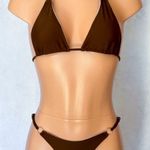 Boutique Brown, Metallic Ring, Bikini Set Photo 0