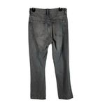 ZARA  Jeans Womens 6‎ Gray Denim Flat Front 5 Pockets Straight Fit Wide Leg Photo 1