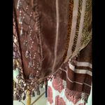 Gorgeous Set of Jingjao Beaded Dress and Coat Brown Size 8 Photo 4
