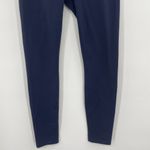 prAna  Women's Pillar Leggings Athletic Yoga Compression Navy Blue Size Medium Photo 3