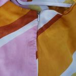 MNG Bold Multicolored Striped Wideleg Pants Pink Size 12 Photo 9