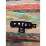 Motel Rocks Motel Roe Crop Top in Mint String Of Strawberries Size XS Photo 5