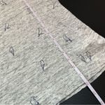 St. Tropez  West Gray Linen Bird T-Shirt XS Photo 6