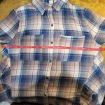 Melrose and Market *5/$25 Sale* Oversized Plaid Button Down Flannel Swing Shirt Photo 3